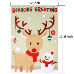 Christmas Burlap Welcome Flag, 2 Pack 14 Christmas Burlap Welcome Flag, 2 Pack -Xmas Supplies Shop image 6 7ab36f2a 8e2a 42c9 b3d6 e7be00964b2f