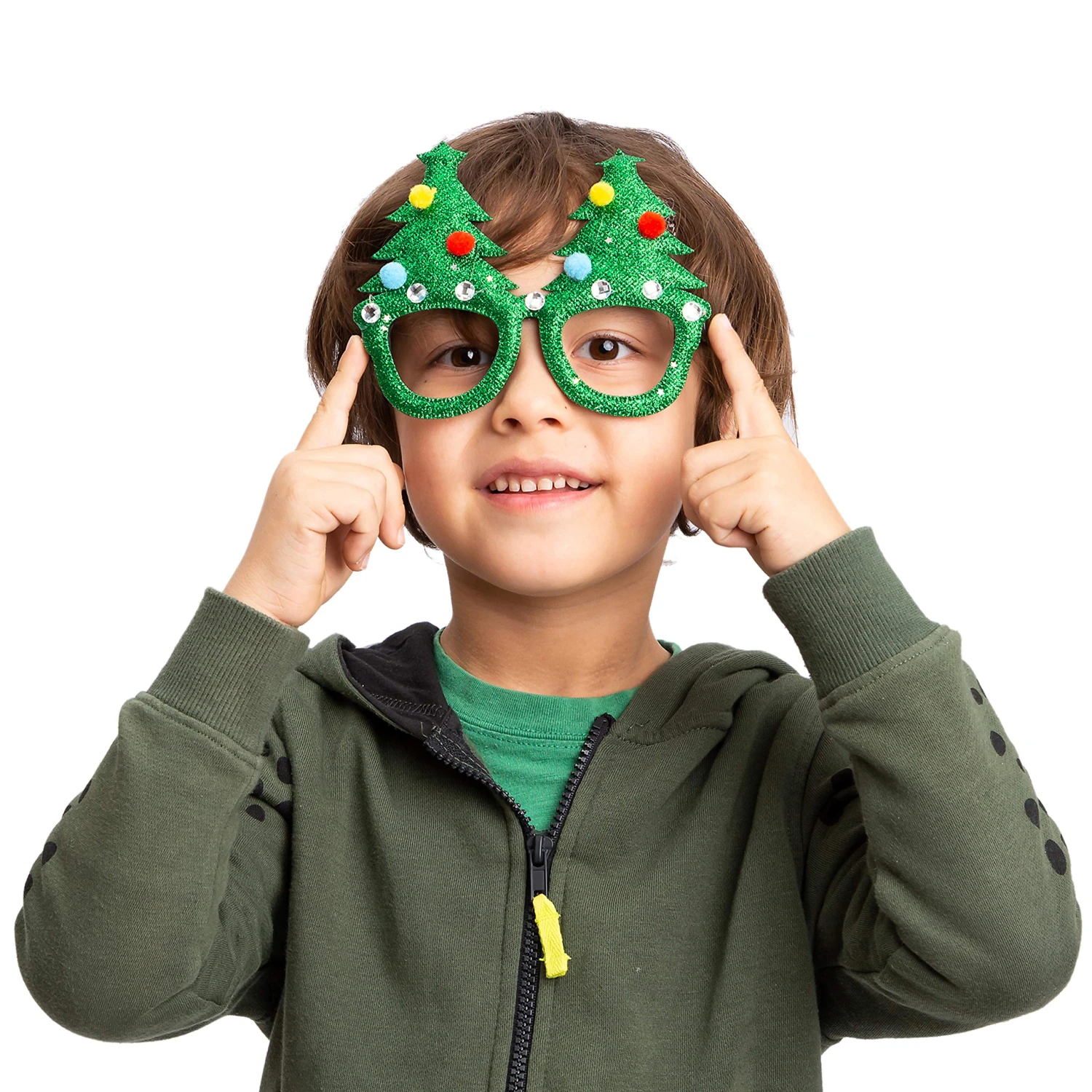 Christmas Party Fancy Glasses, 8 Pack 8 Christmas Party Fancy Glasses, 8 Pack - Image 6