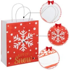Christmas Paper Gift Bags, 24 Pcs -Xmas Supplies Shop image 6 942fdd1d dcb3 412b 95f6 52f9bce6d3f6