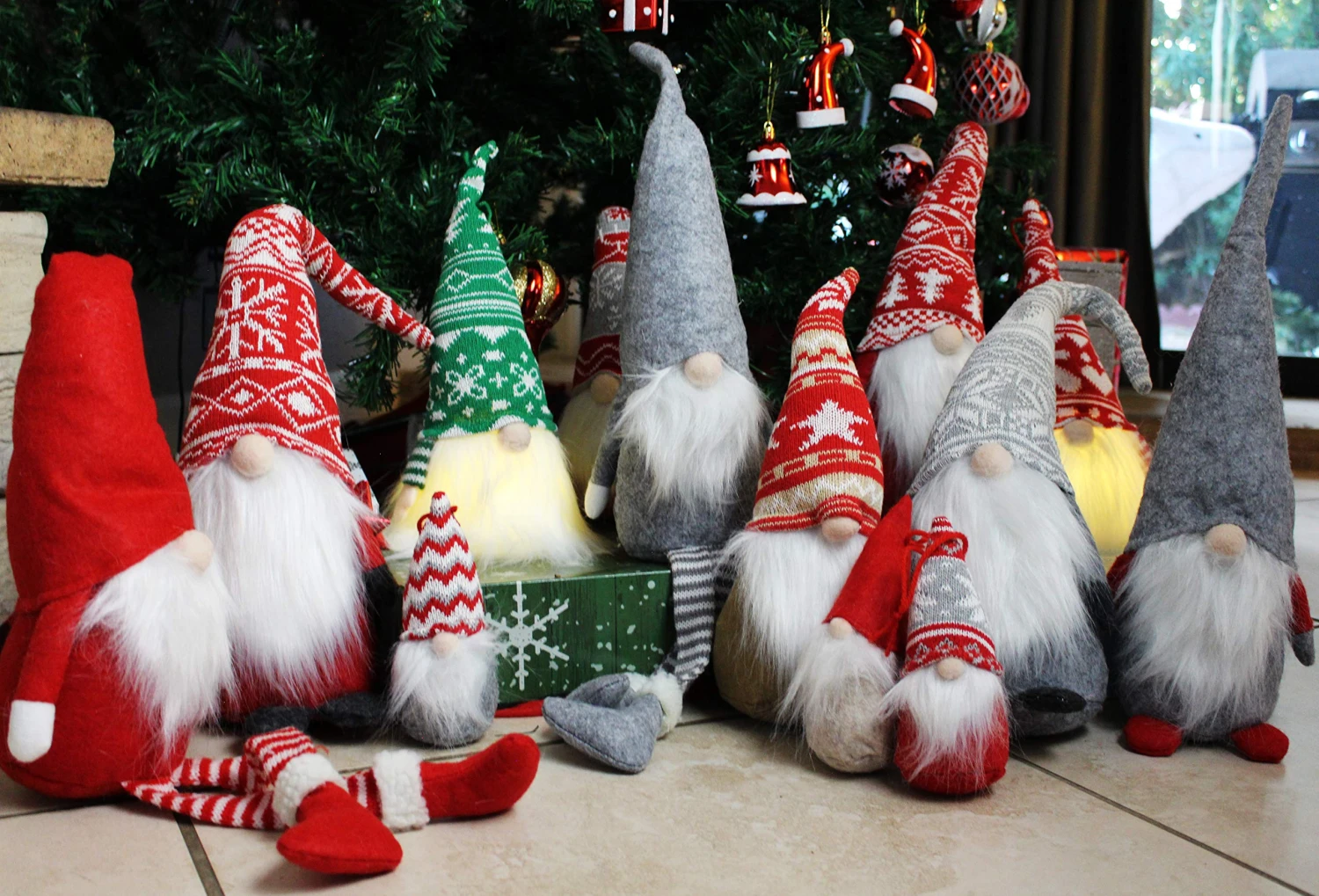 Grey Christmas Gnome Swedish Santa Tomte 8 Grey Christmas Gnome Swedish Santa Tomte - Image 6
