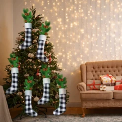 18in White Black Christmas Stockings, 6 Pack 16 18in White Black Christmas Stockings, 6 Pack -Xmas Supplies Shop image 6 9d5ef761 cdc3 4a6e b430 5fdaea9349db