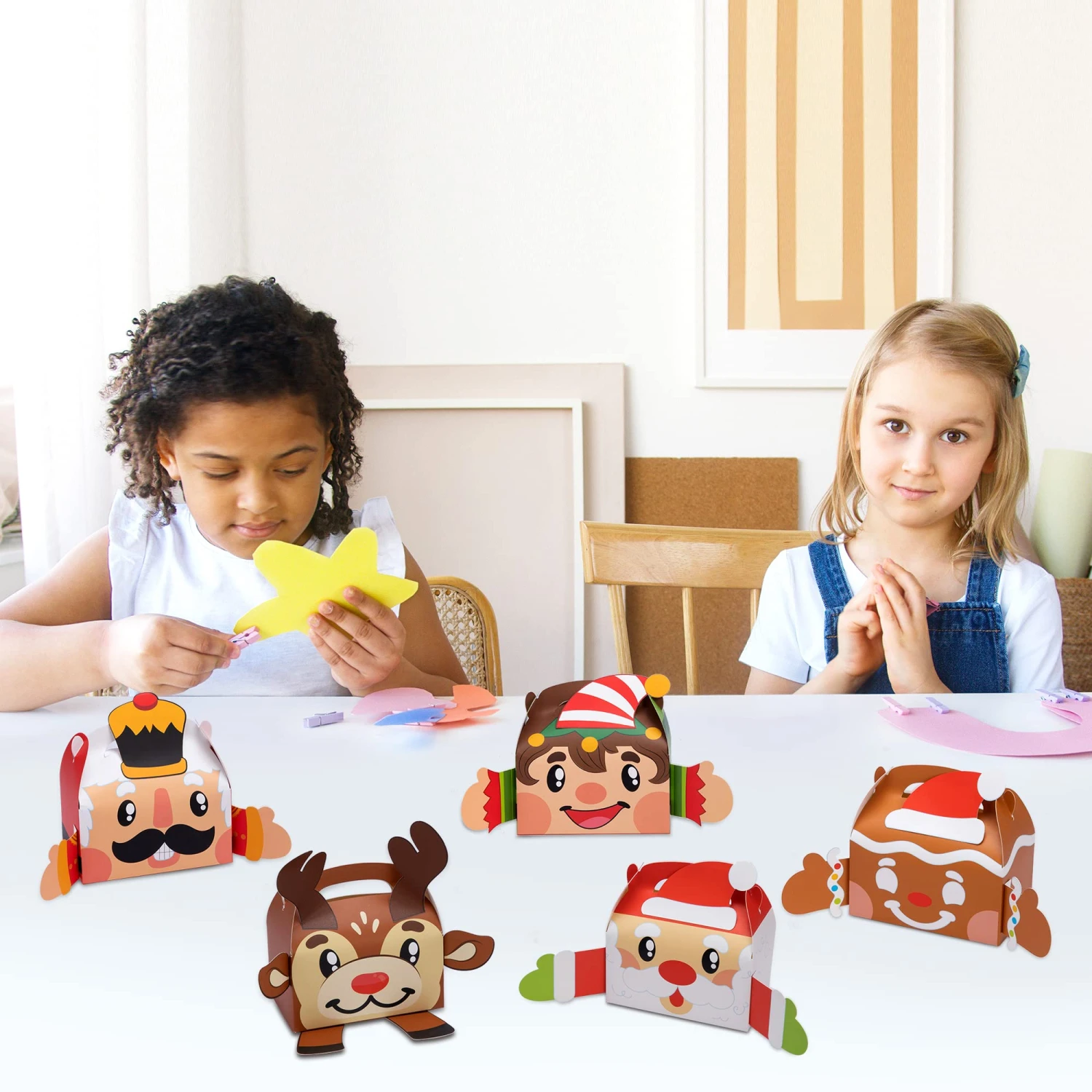 Christmas 3D Cookie Box, 24 Pcs 8 Christmas 3D Cookie Box, 24 Pcs - Image 6