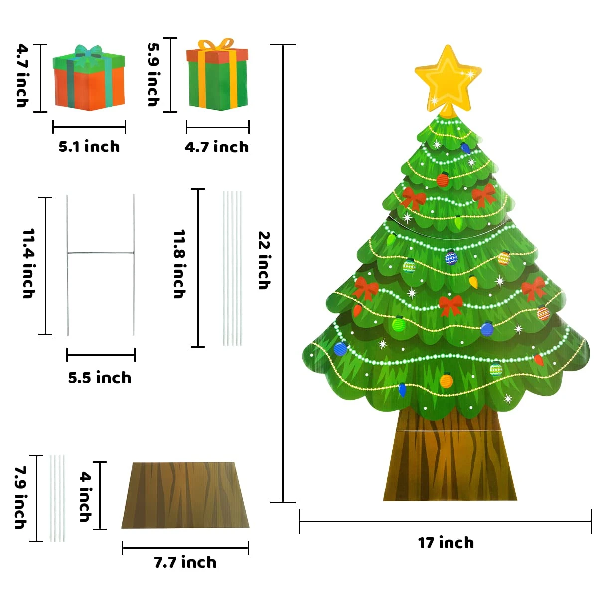 Christmas Tree Yard Sign 8 Christmas Tree Yard Sign - Image 6