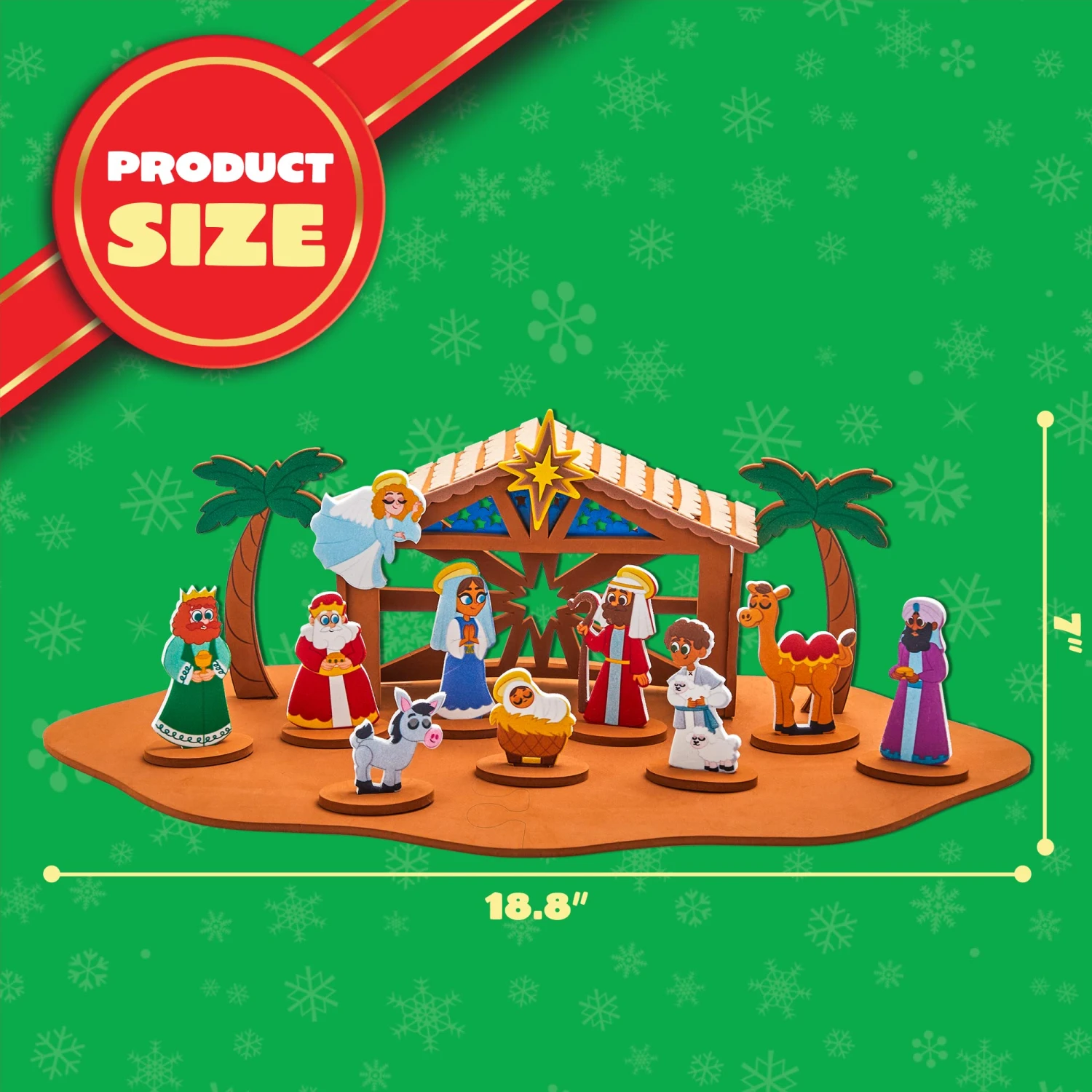 Christmas Nativity Craft Kit 8 Christmas Nativity Craft Kit - Image 6