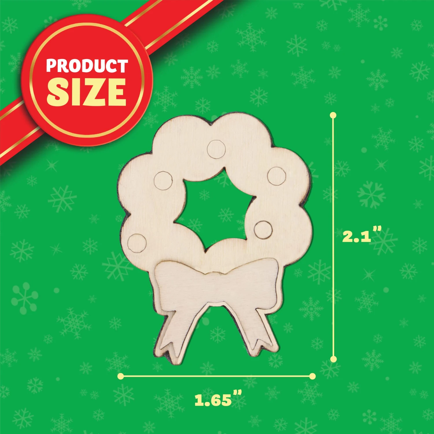 Christmas Wooden Magnet Creativity Arts & Crafts Painting Kit 8 Christmas Wooden Magnet Creativity Arts & Crafts Painting Kit - Image 6