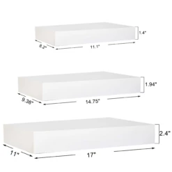 Christmas White Gift Boxes With Lids, 18 Piece -Xmas Supplies Shop image 6 bd2ab333 0c88 40ec 9b94 6e7197191048