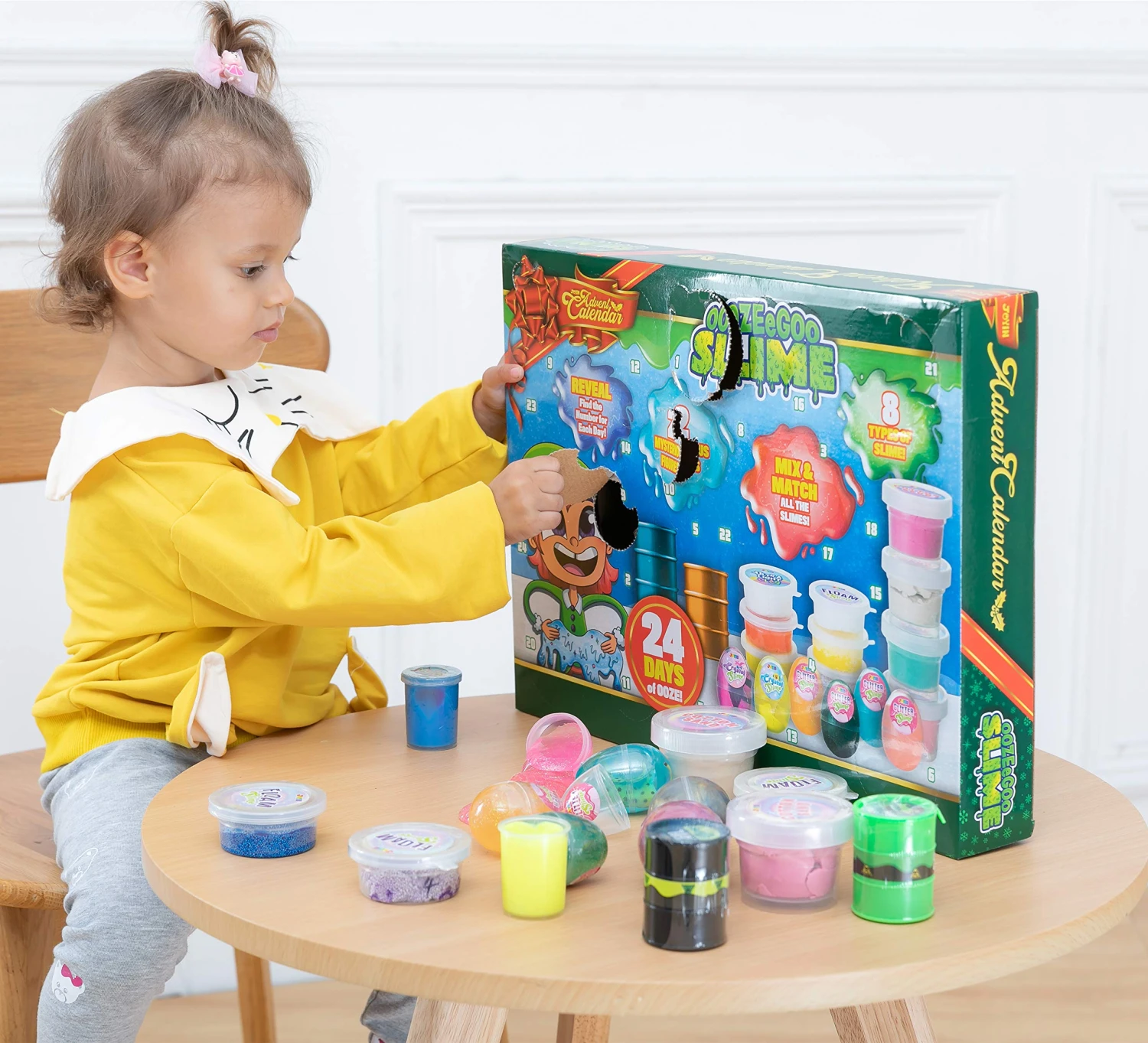 Christmas Advent Calendar With 24 Slimes 8 Christmas Advent Calendar With 24 Slimes - Image 6