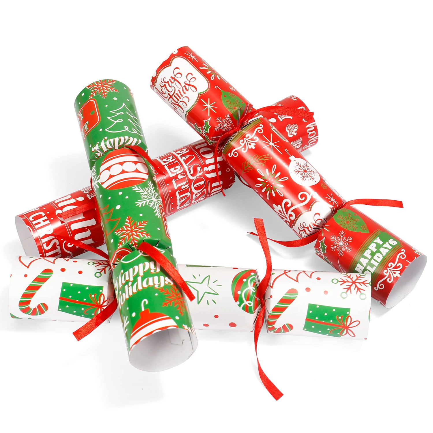 Christmas Party Table Favors (Colorful), 8 Pack 8 Christmas Party Table Favors (Colorful), 8 Pack - Image 6