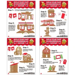 Christmas EVA Foam Gingerbread House, 2 Pack 16 Christmas EVA Foam Gingerbread House, 2 Pack -Xmas Supplies Shop image 6 cfb7aee5 71a3 42f8 ac14 edd061ce9b8d
