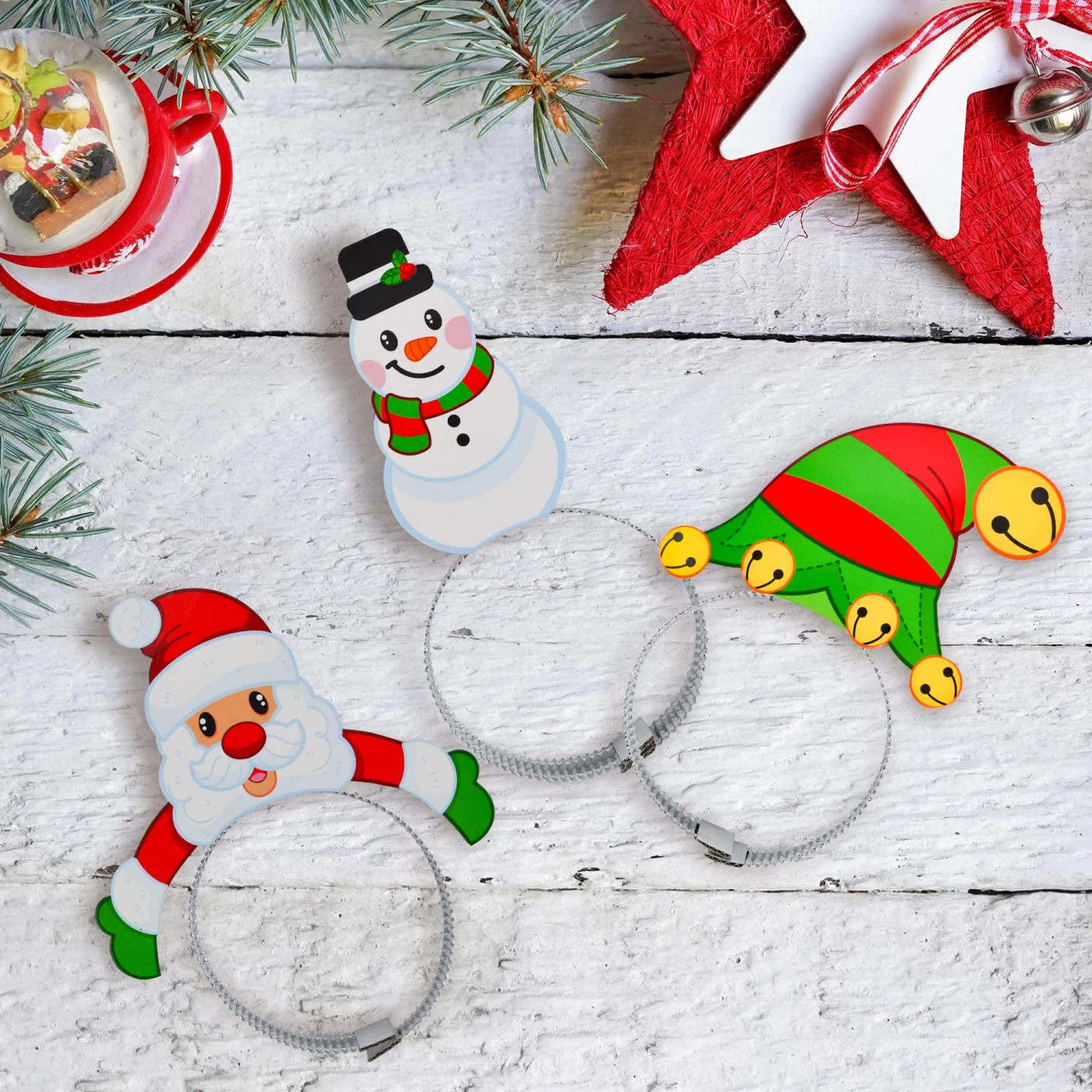 Christmas Headbands, 24 Pcs 8 Christmas Headbands, 24 Pcs - Image 6