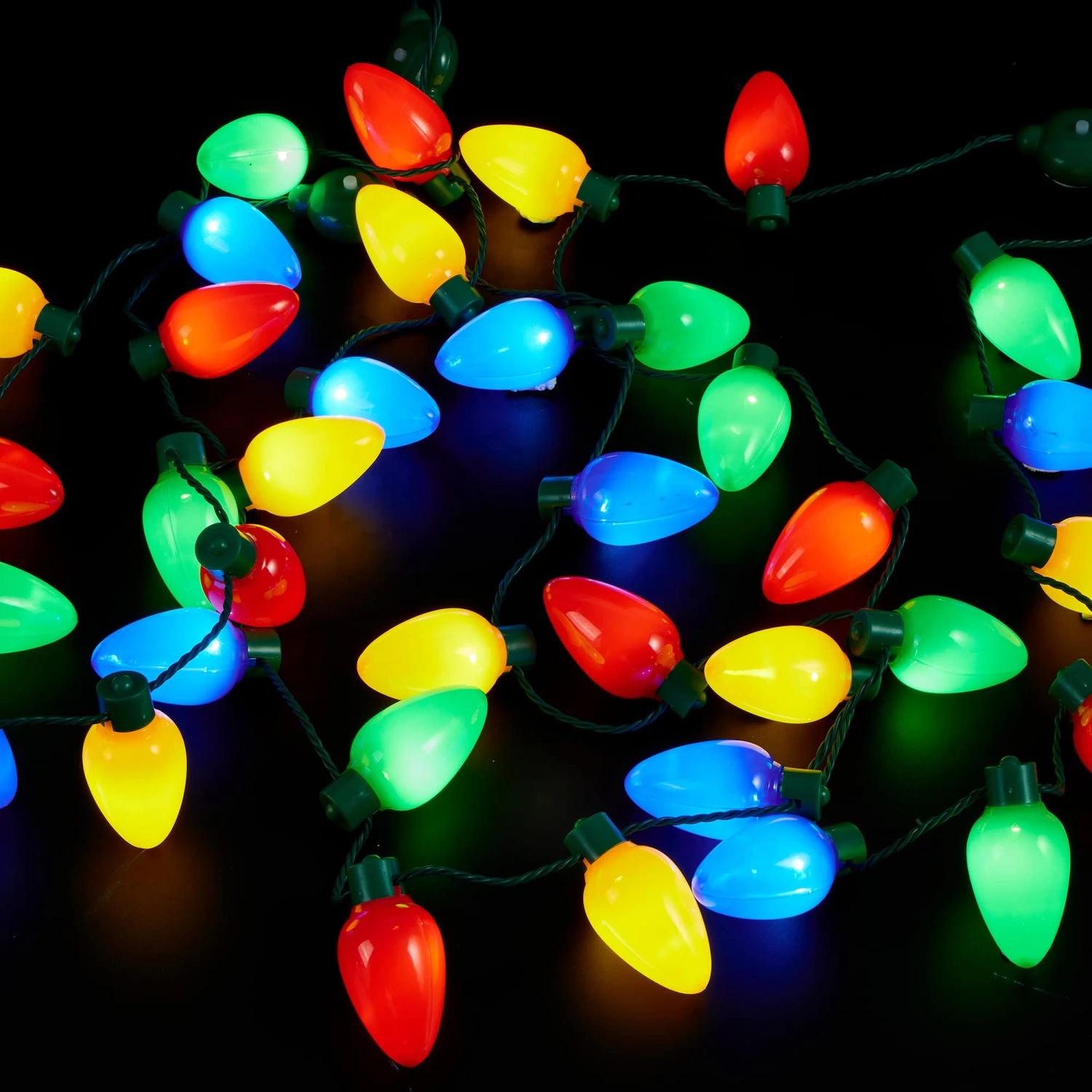 3Pcs Christmas Nacklace 9 Light Bulbs 3 3Pcs Christmas Nacklace 9 Light Bulbs