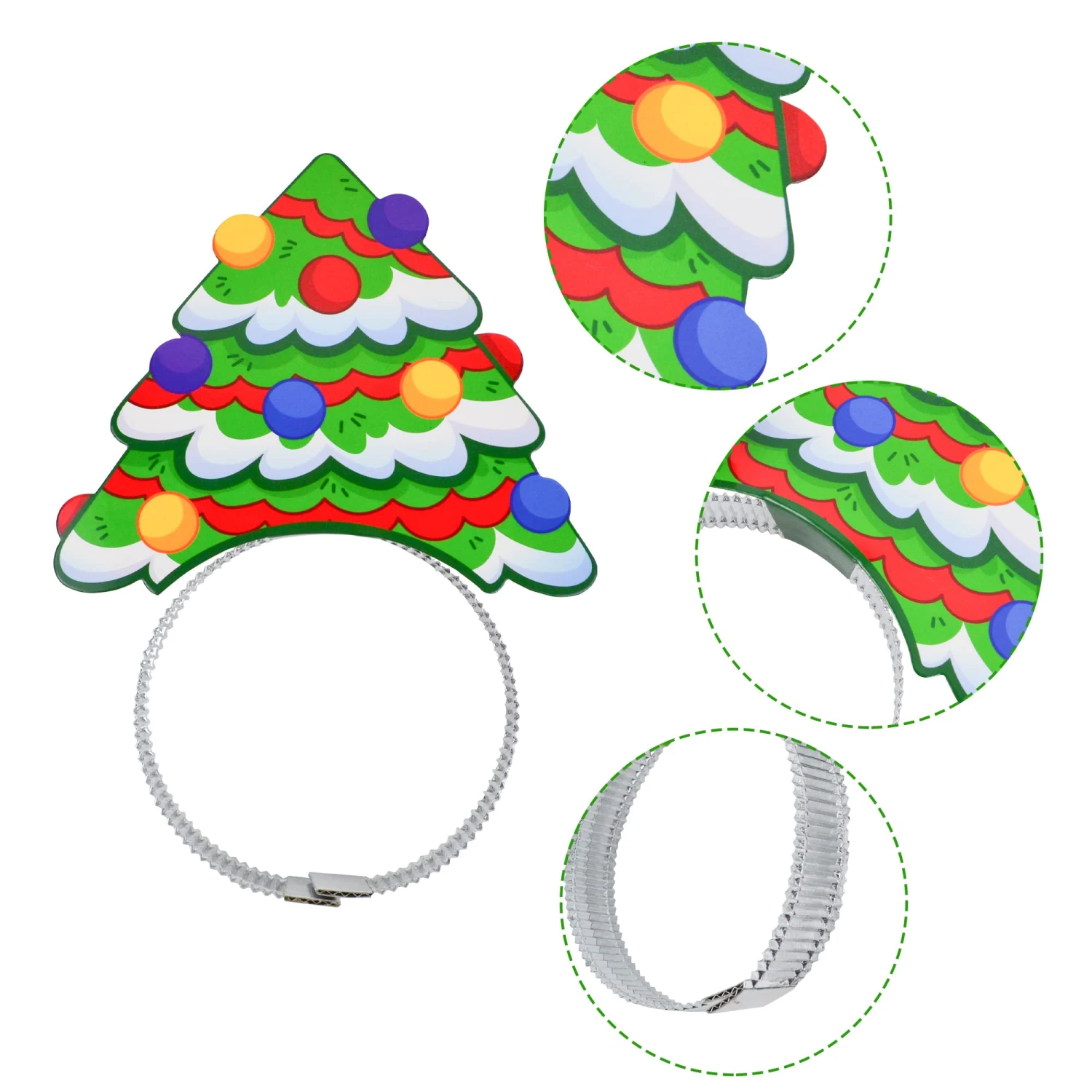 Christmas Headbands, 24 Pcs 9 Christmas Headbands, 24 Pcs - Image 7