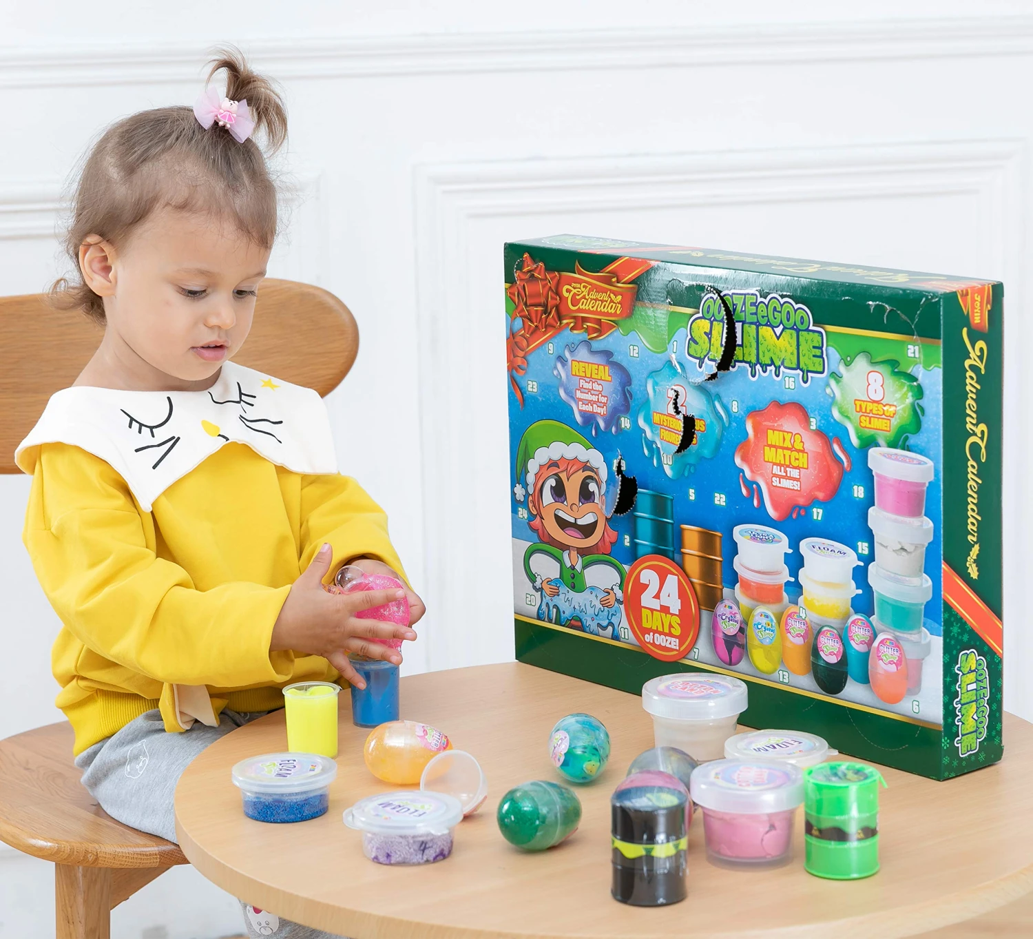 Christmas Advent Calendar With 24 Slimes 9 Christmas Advent Calendar With 24 Slimes - Image 7