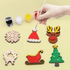Christmas Wooden Magnet Creativity Arts & Crafts Painting Kit 15 Christmas Wooden Magnet Creativity Arts & Crafts Painting Kit -Xmas Supplies Shop image 7 1a4b0579 949b 4a4c b620 a4ee16179803