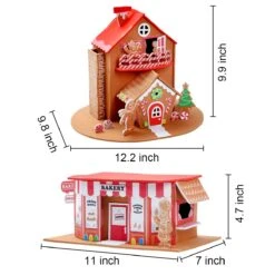Christmas EVA Foam Gingerbread House, 2 Pack 17 Christmas EVA Foam Gingerbread House, 2 Pack -Xmas Supplies Shop image 7 4fea1489 dc11 40d7 bb71 e97df5ab7a52
