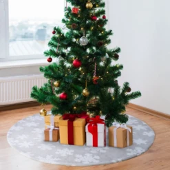 48'' Christmas Jacquard Cashmere Snow Flake Tree Skirt 16 48'' Christmas Jacquard Cashmere Snow Flake Tree Skirt -Xmas Supplies Shop image 7 8e3d1e82 6c2f 4ae0 b8c6 2438a0f23850