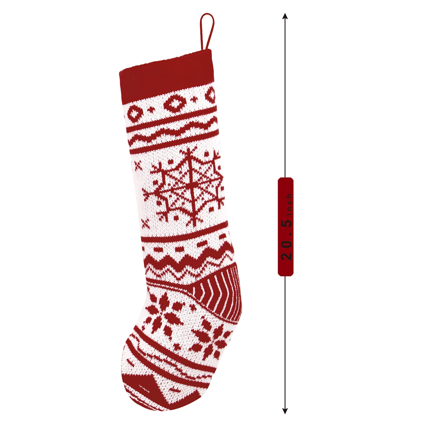 Knit Christmas Stockings, 4 Pcs 9 Knit Christmas Stockings, 4 Pcs - Image 7