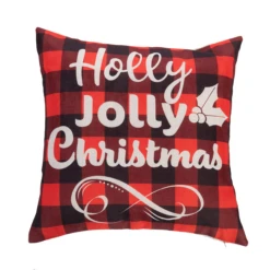 4 Pcs Christmas Farmhouse Buffalo Plaid Pillow Covers -Xmas Supplies Shop image 7 b6e02956 d9a7 4a3f bfdc 88cc4650fb89