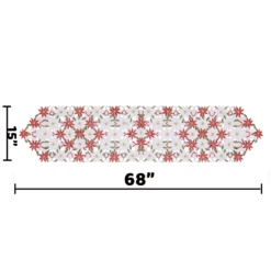 Christmas Flower Table Runner 15 Christmas Flower Table Runner -Xmas Supplies Shop image 7 b8f4d23d 4179 4c98 8236 f9bccbe8c1d3