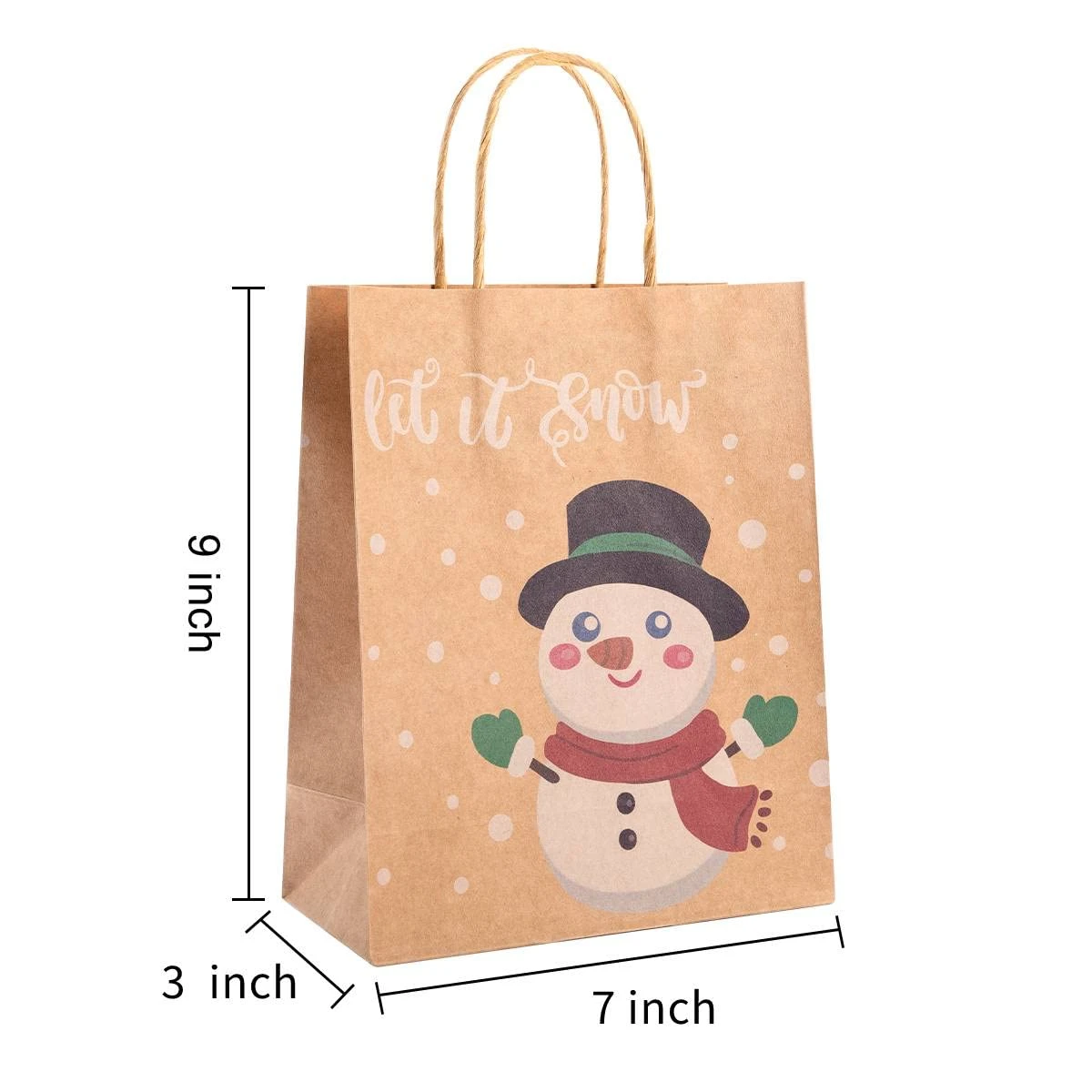 Christmas Character Goodie Bags, 24 Pcs 9 Christmas Character Goodie Bags, 24 Pcs - Image 7
