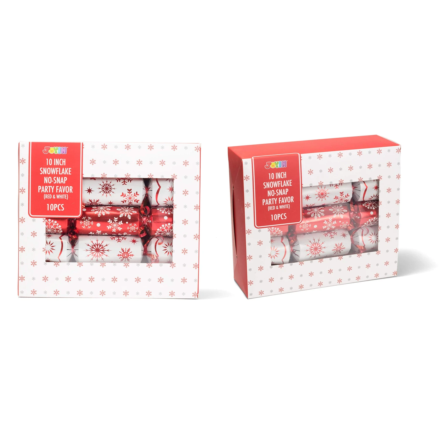 10in Christmas No Snap Party Favor (Red & White) 9 10in Christmas No Snap Party Favor (Red & White) - Image 7