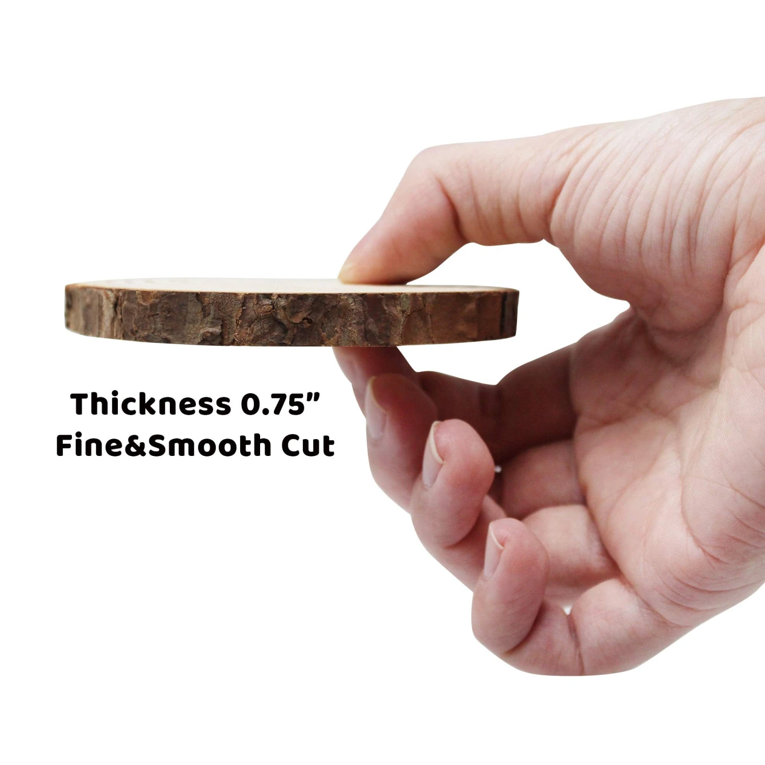 32 Piece Natural Wood Slices DIY Christmas Ornament 9 32 Piece Natural Wood Slices DIY Christmas Ornament - Image 7