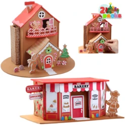 Christmas EVA Foam Gingerbread House, 2 Pack 18 Christmas EVA Foam Gingerbread House, 2 Pack -Xmas Supplies Shop image 8 06cf5e09 b65a 4a80 b984 2c632c24c0b4