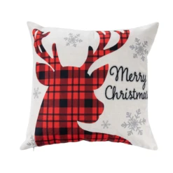 4 Pcs Christmas Farmhouse Buffalo Plaid Pillow Covers -Xmas Supplies Shop image 8 33b87f3e 1a5a 4c09 9af5 68223dc86a86