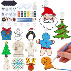 Christmas Theme Craft Kit, 51 Pcs 18 Christmas Theme Craft Kit, 51 Pcs -Xmas Supplies Shop image 8 68a3dfc8 67ae 458b 9693 886719c3a9c5