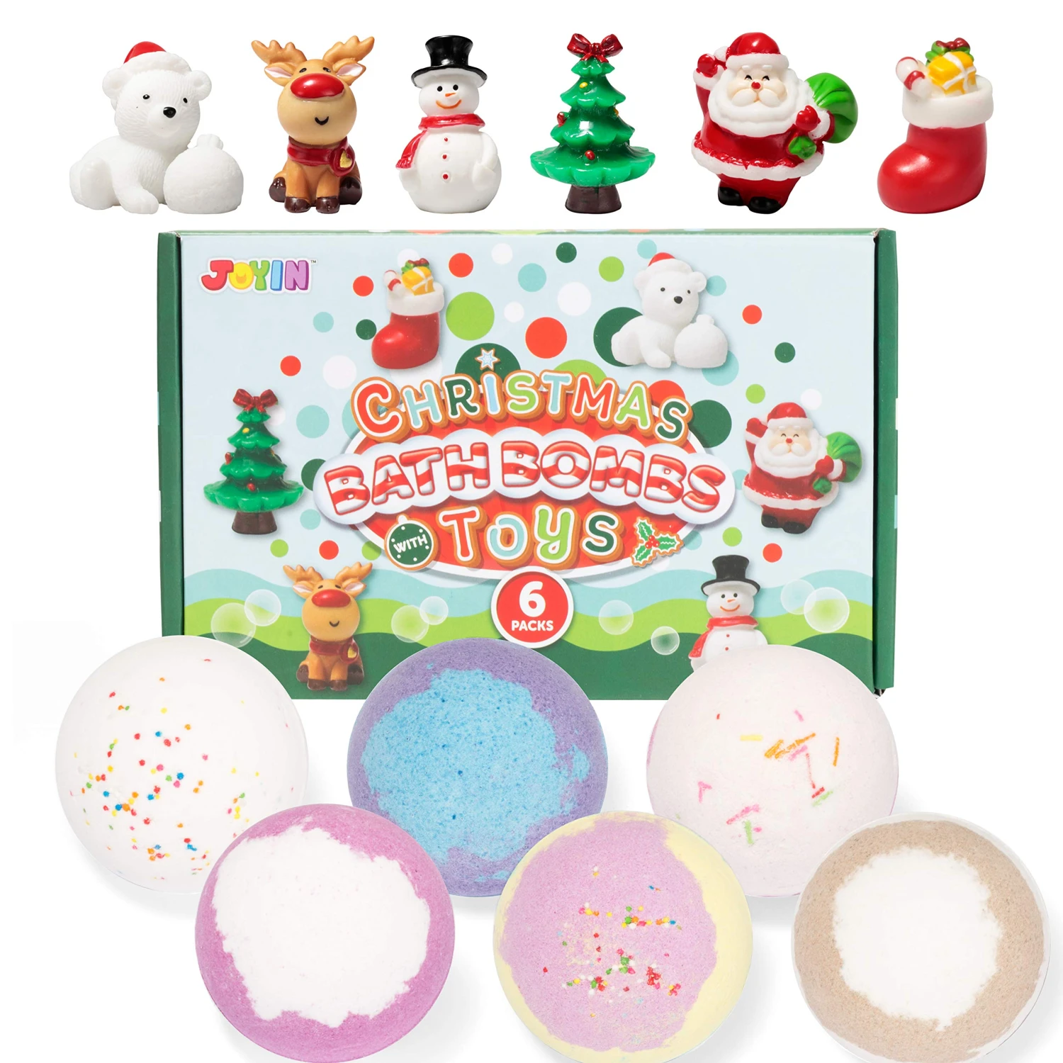 Christmas Bath Bombs With Toys 10 Christmas Bath Bombs With Toys - Image 8