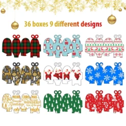 Christmas Gift Boxes, 36 Pcs 17 Christmas Gift Boxes, 36 Pcs -Xmas Supplies Shop image 8 f7b13ea9 1176 4750 81bc ef402152478f