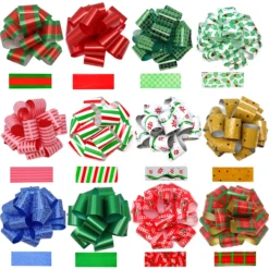 4.7" Bows For Christmas Gift Wrap, 24 Pcs -Xmas Supplies Shop image 9 7fbfb51a aa56 484f 96f2 bc4b2ab5815e