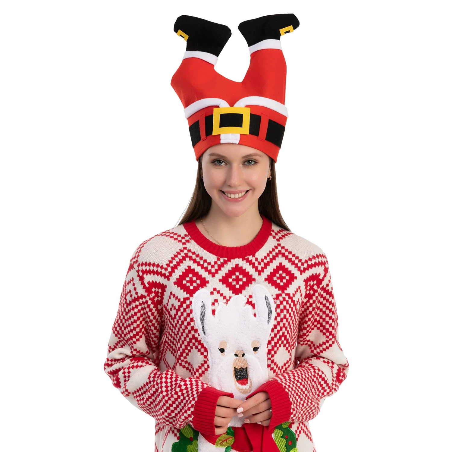 3 Piece Christmas Santa Pants Hats 11 3 Piece Christmas Santa Pants Hats - Image 9