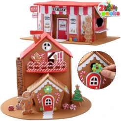 Christmas EVA Foam Gingerbread House, 2 Pack 19 Christmas EVA Foam Gingerbread House, 2 Pack -Xmas Supplies Shop image 9 d40cec0b f4e6 4956 97f2 2648011e6366