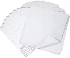 Solid White Tissue Paper 20in X 20in Christmas Wrapping Accessory
