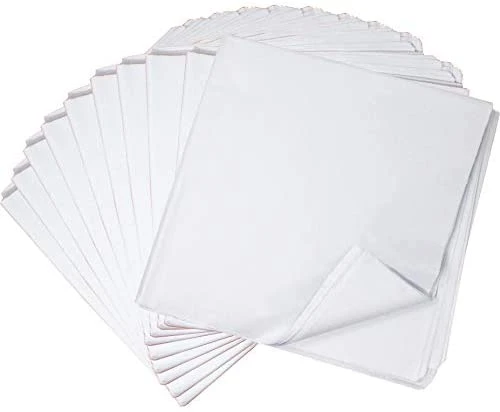 Solid White Tissue Paper 20in X 20in Christmas Wrapping Accessory 3 Solid White Tissue Paper 20in X 20in Christmas Wrapping Accessory